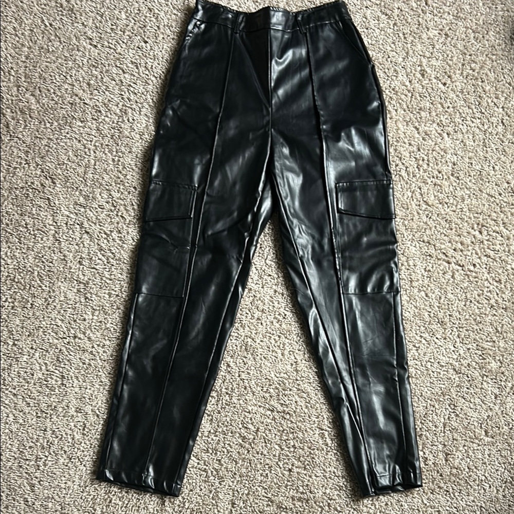 SHEIN Black Straight Leg Pants
